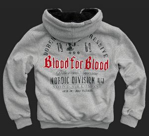 Topla dukserica "Blood for Blood"